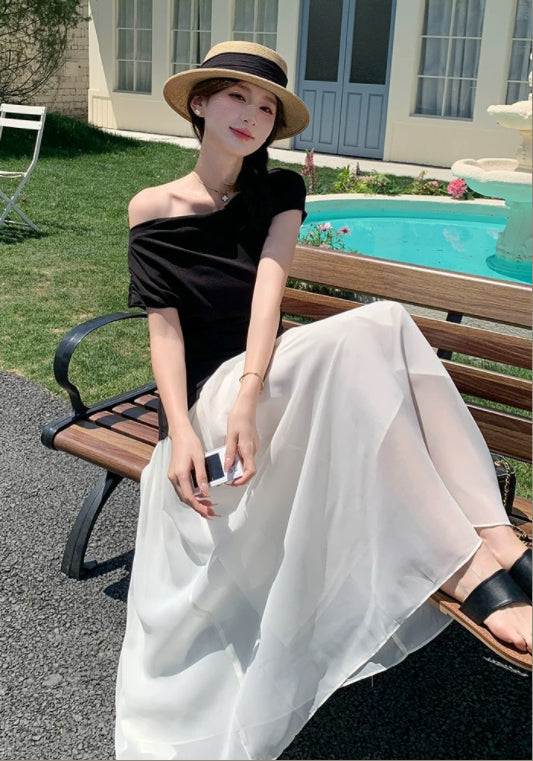 프렌치 레이어드 원피스