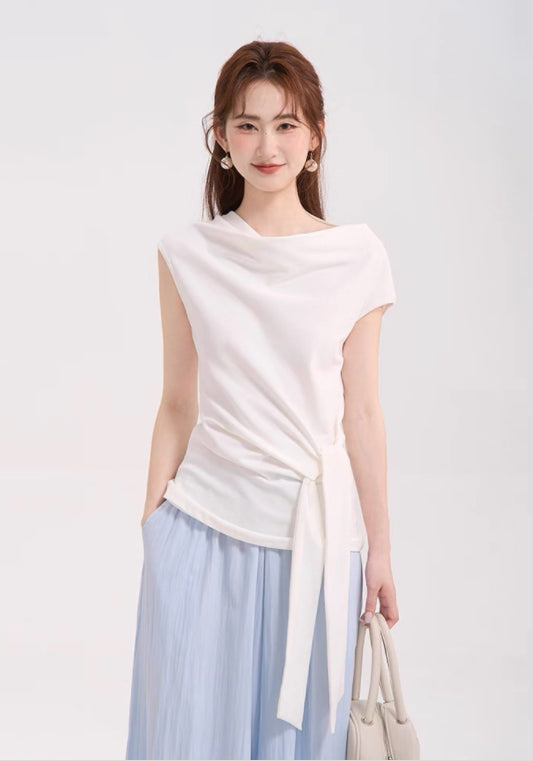 드레이프 허리 조절 탑