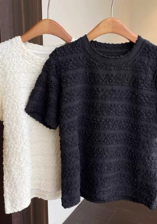 트위드 텍스처 상의