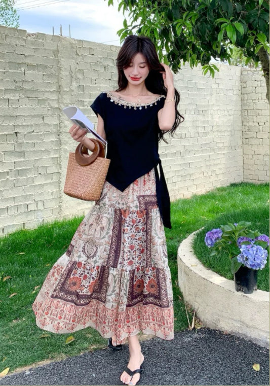 보헤미안 스타일 세트업