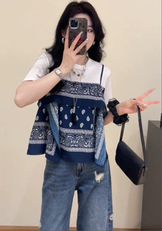 리본 티셔츠