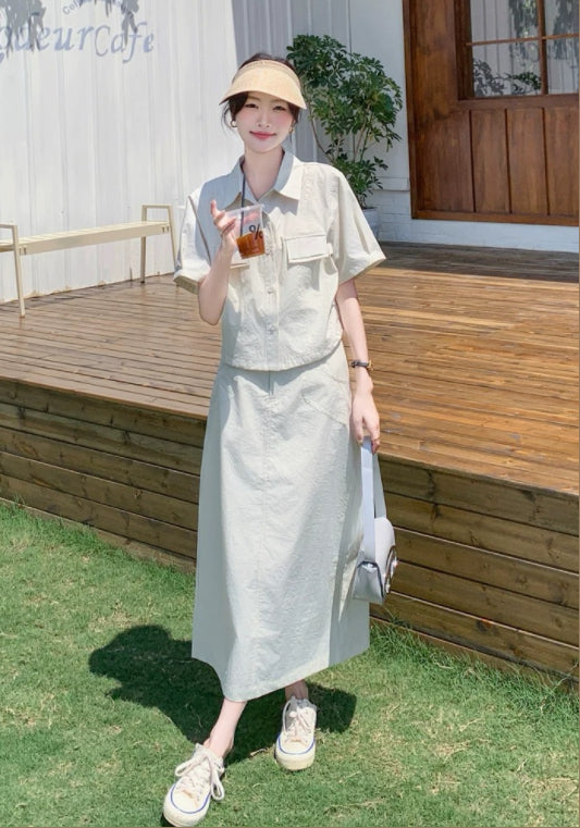 워크웨어 투피스