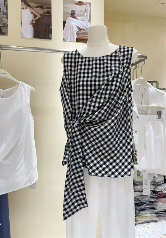 체크 허리 조절 베스트