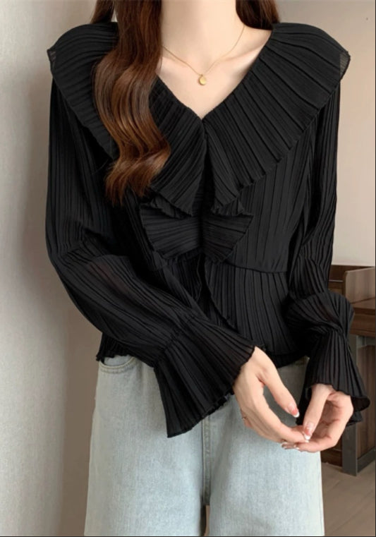 디자이너 스타일 텐셀 블라