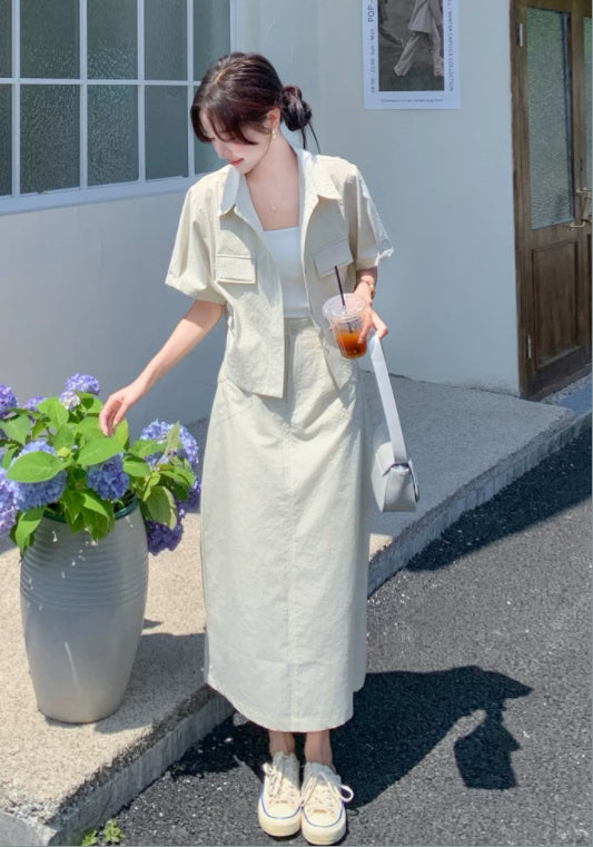 워크웨어 투피스