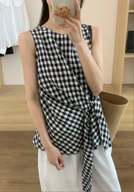 체크 허리 조절 베스트