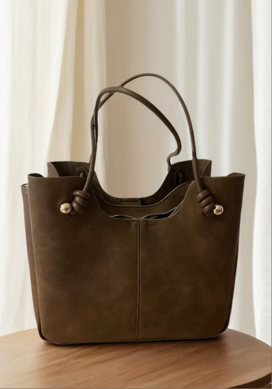 삼단 접이식 토트백