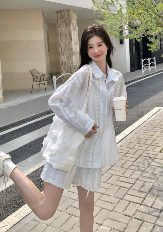 연블루 텐셀 투피스