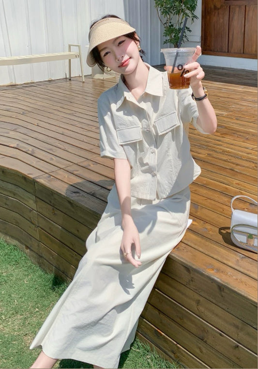 워크웨어 투피스