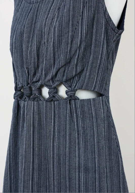 시스루 허리 조절 스커트