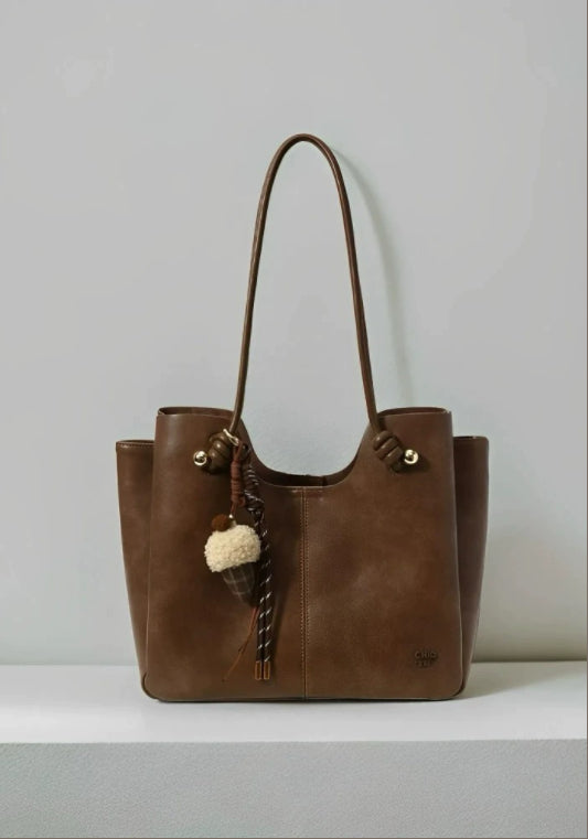 삼단 접이식 토트백