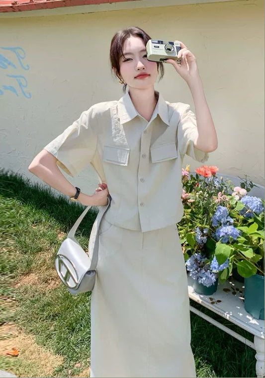 워크웨어 투피스