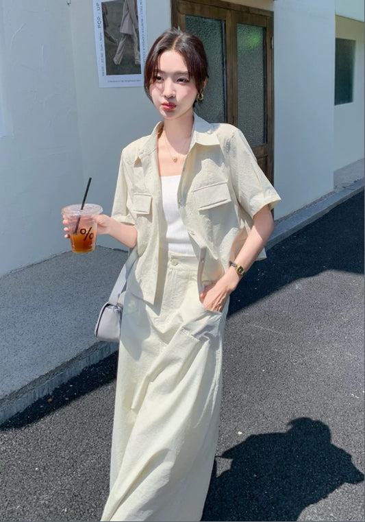 워크웨어 투피스