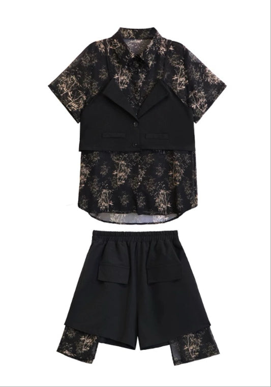 레이어드 텐셀 투피스