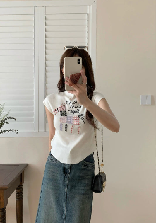 미니 포니 니트 탑