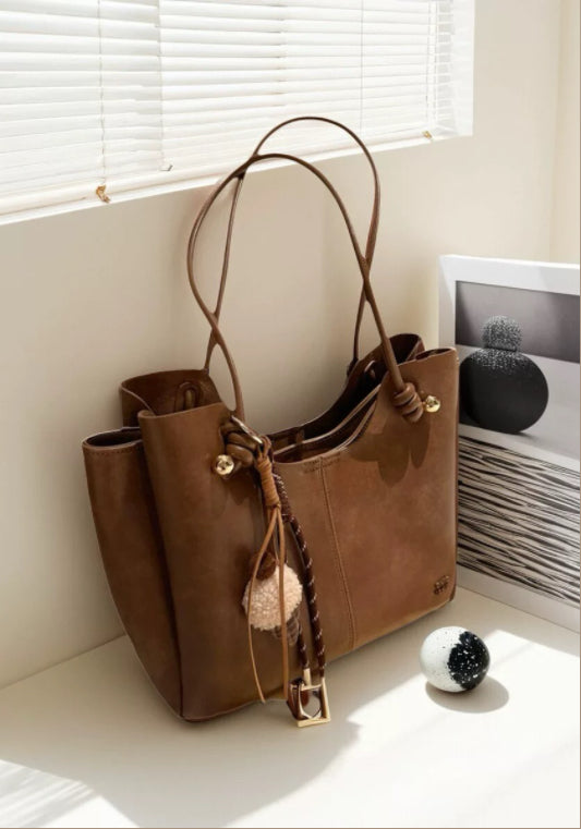 삼단 접이식 토트백