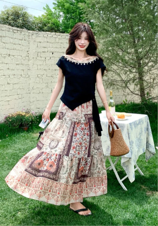 보헤미안 스타일 세트업