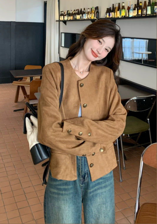 카키 자켓